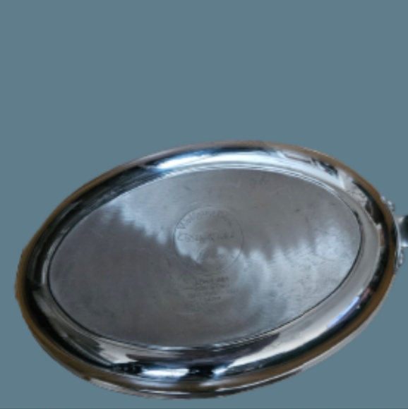 *Wolfgang Puck Cafe Collection 12" x 8" Stainless Steel Oval Pan with Lid - Picture 4 of 5